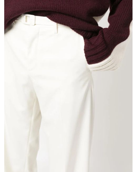 MM6 by Maison Martin Margiela ハイウエスト フレアパンツ White