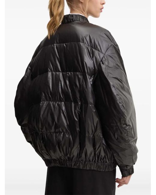 MMC Studio Black Luka Quilted Zip Jacket