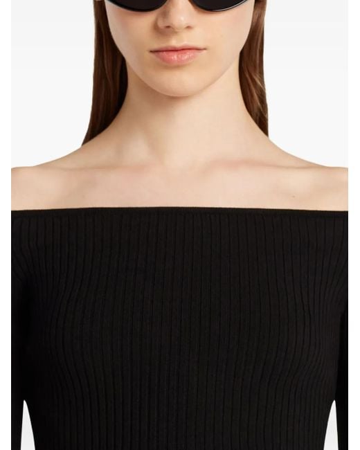 Courreges Black T-Shirts And Polos