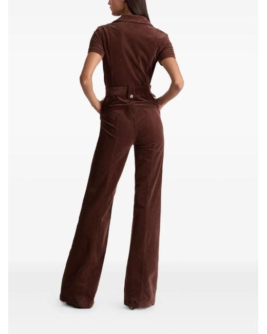 Combinaison Gorgeous À Fermeture Zippée Alice + Olivia en coloris Red