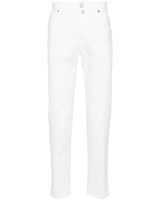 Jacob Cohen White Scott Jeans for men