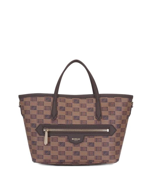 Moreau Brown Monogram Tote Bag