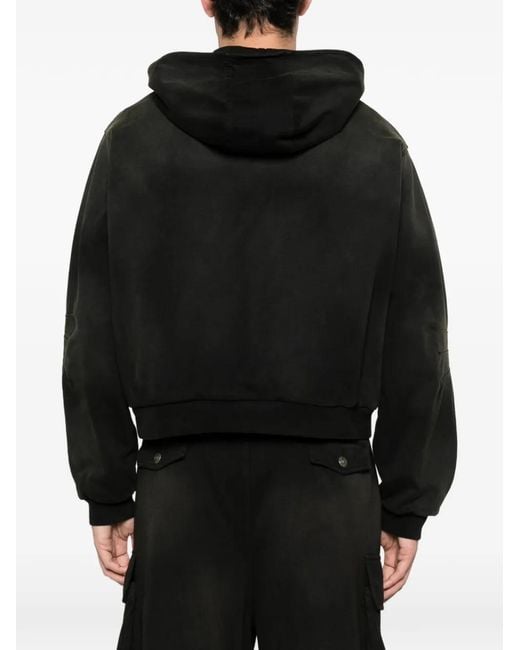 Hoodie À Ornements Strassés 424 pour homme en coloris Black