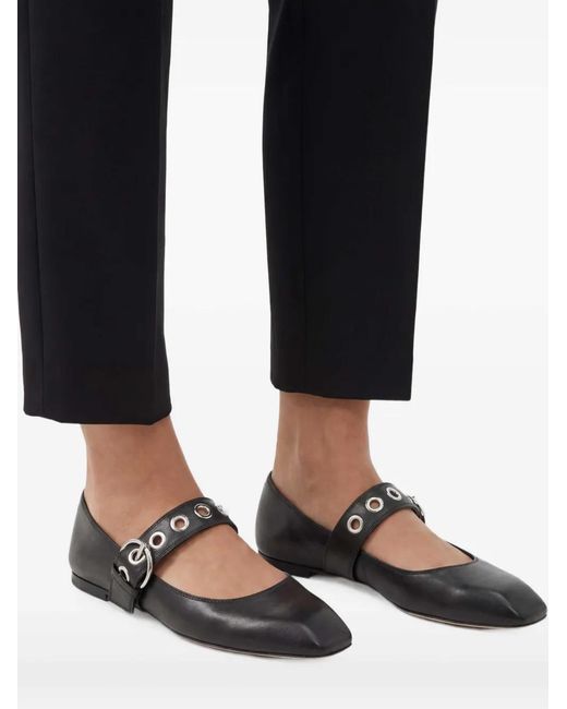 Aeyde Black Dancers Uma Eyelet