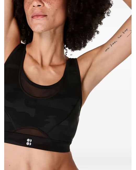 Sweaty Betty Black Power Icon Running Bra