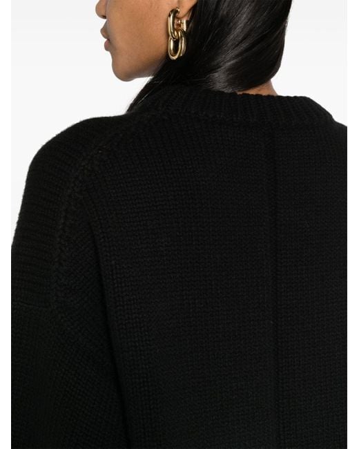 The Row Black Ophelia Sweater - Women's - Wool/cashmere
