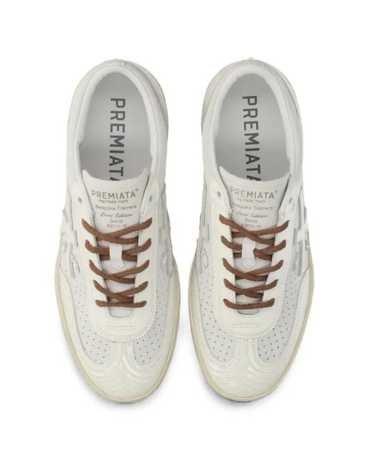 Premiata White Davidd 8294 Sneakers