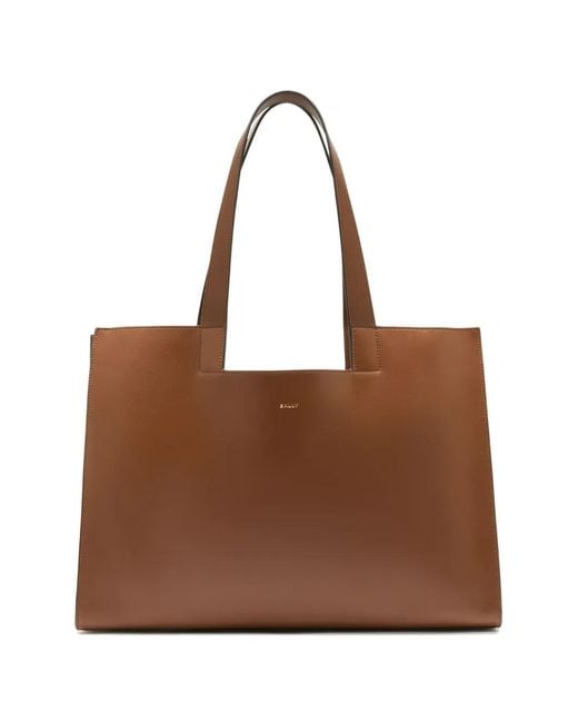 Borsa Tote Easy di Bally in Brown