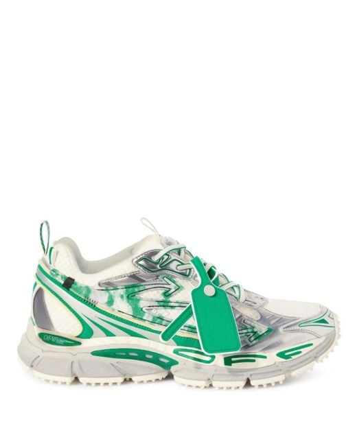 Off-White c/o Virgil Abloh Green Be Right Back Sneakers