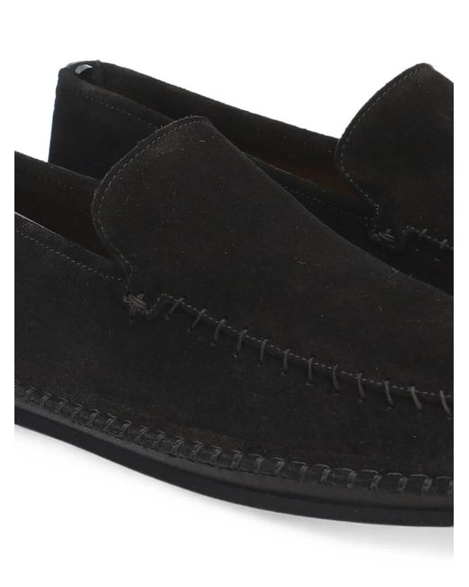 Premiata White Structured Suede Loafers for men