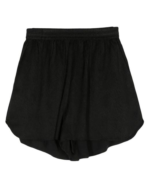 Won Hundred Black Chili Patterned-Jacquard Shorts