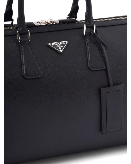 Borsa Da Viaggio di Prada in Black da Uomo