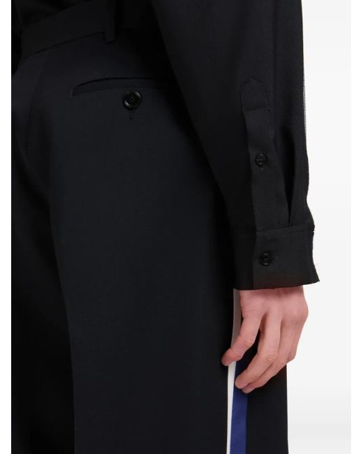 Marni Straight Broek in het Black voor heren