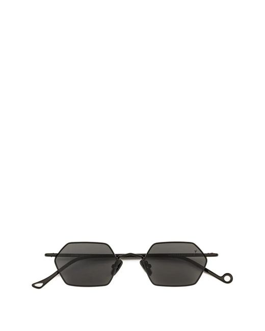 Eyepetizer Black Copper Geometric-Frame Sunglasses
