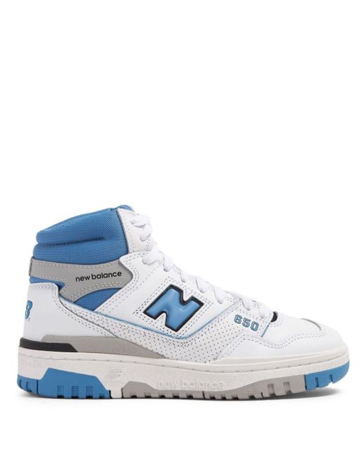 New Balance Blue 650 High-top Sneakers