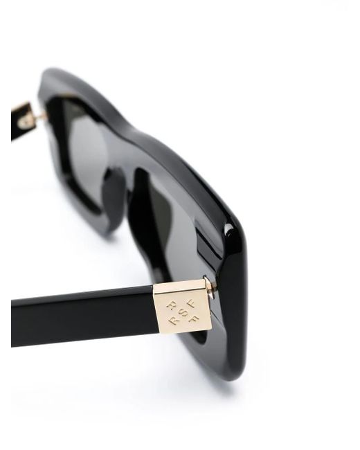Retrosuperfuture Black Virgilio Square-Frame Sunglasses
