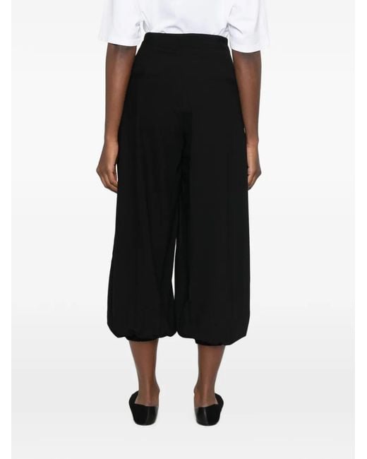 Source Unknown Broek Met Ruches in het Black