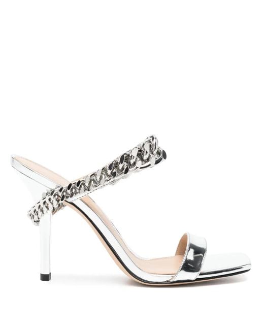 Michael Kors Bianca High Sandals White