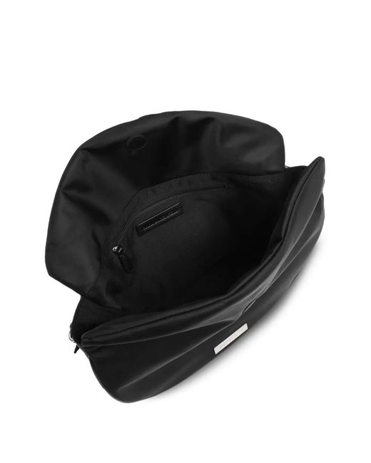 Karl Lagerfeld Black Ikon Shoulder Bag