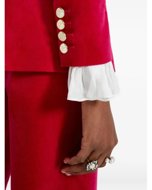 Blazer con doble botonadura Temperley London de color Red