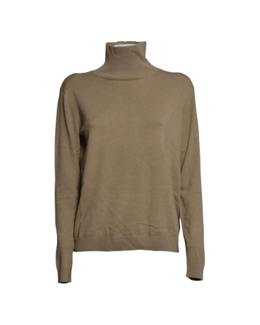 Weekend by Maxmara Green Roll-Neck Sweater