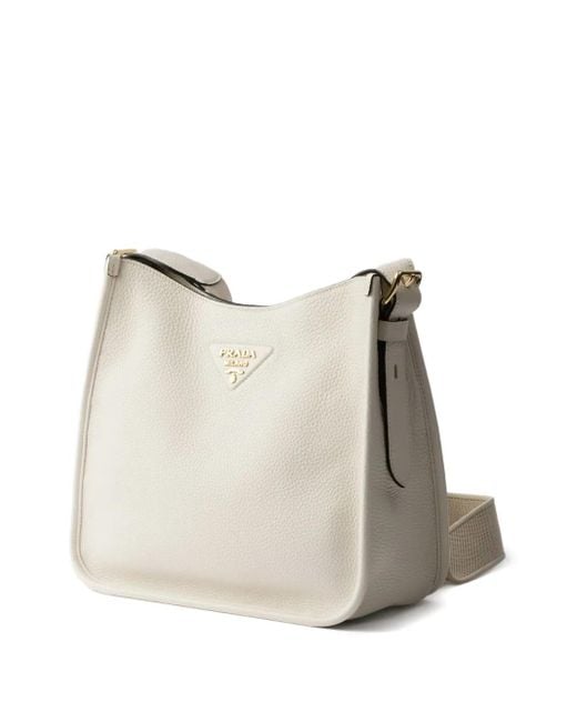 Prada Natural Medium leather bag