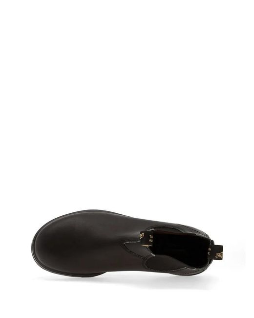 Blundstone Black Elasticated-Panels Ankle Boots