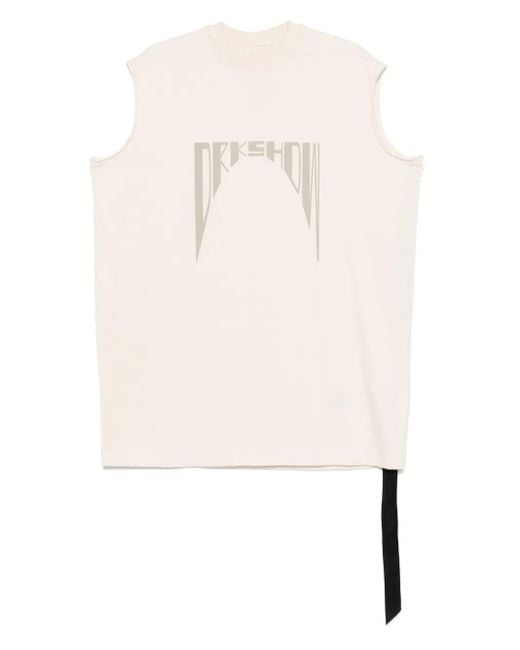 メンズ Rick Owens Tarp トップ White