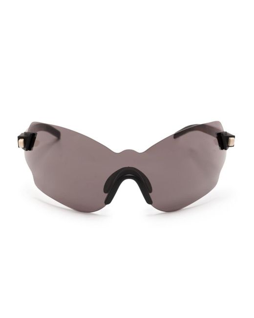 Kuboraum Brown E51 Mask-frame Sunglasses