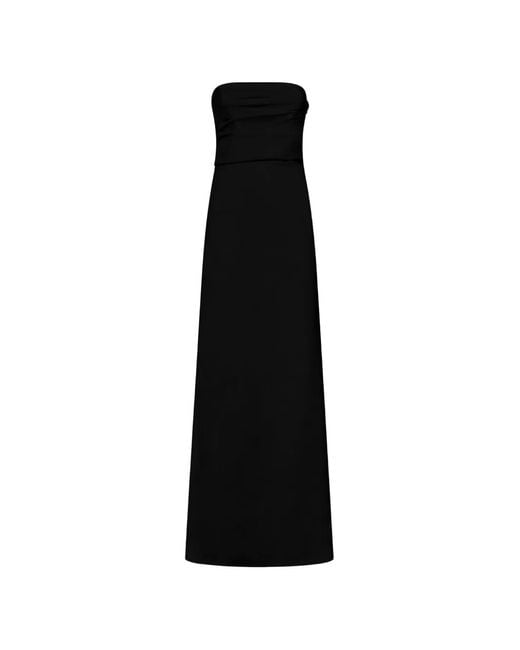 Amen Black Strapless Dress