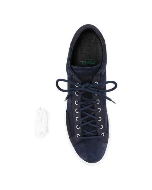 Diemme Blue Veneto Low-Top Panelled Sneakers for men
