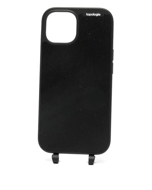 メンズ Topologie Verdon スマホケース Black