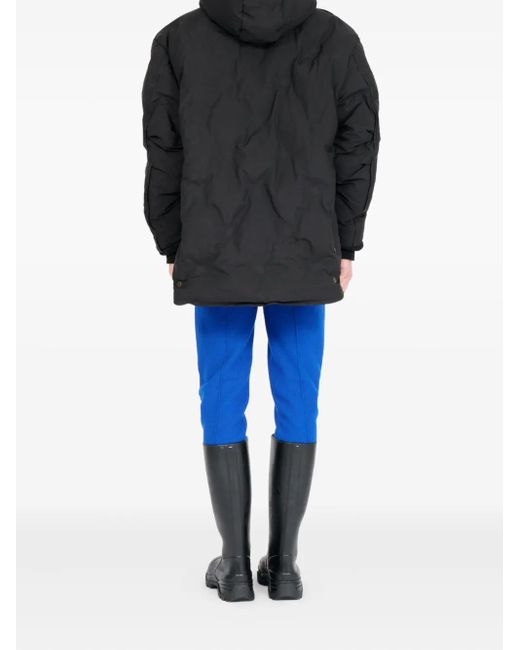 Maison Margiela Black Hooded Padded Jacket for men