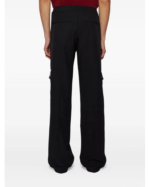 Adidas Black X Wales Bonner Sailor Cargo-Pockets Trousers for men
