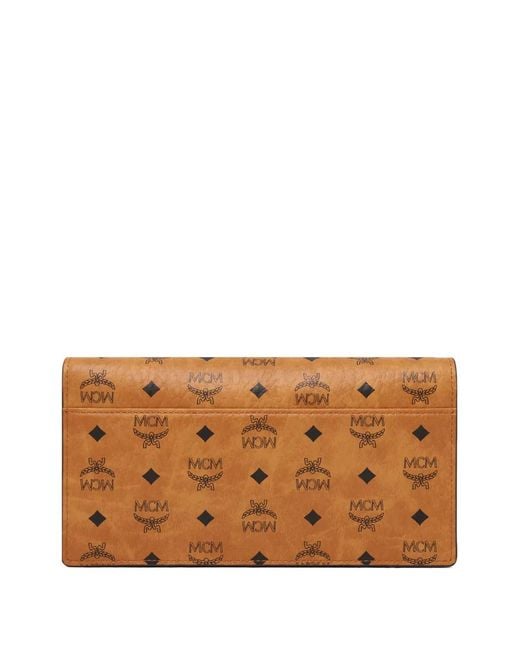 MCM Brown Logo-Plaque Mini Bag