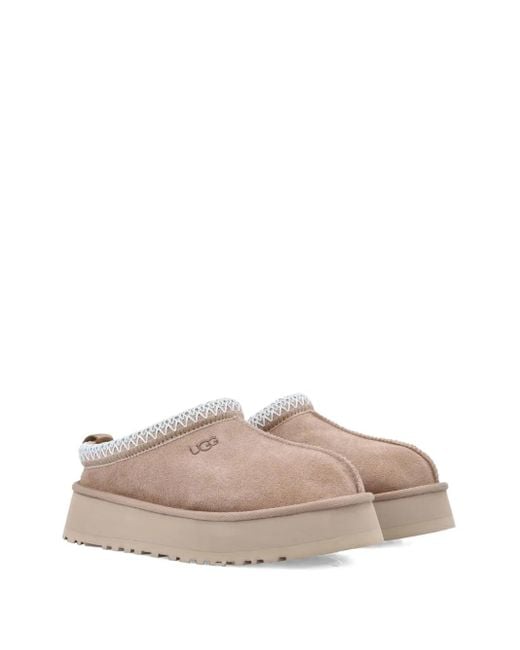 Ugg Natural Tazz Suede Slippers
