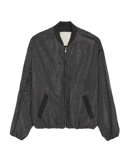 Bomber Con Borchie di A PAPER KID in Gray