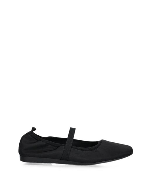 Vagabond Black Hillary Elasticated-Strap Ballet Flats