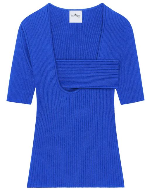 Courreges Infinity プルオーバー Blue