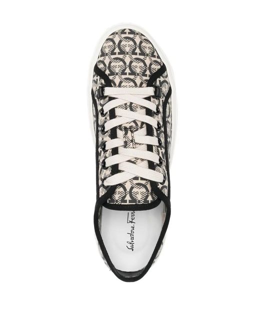 Ferragamo Natural Anson Trainers for men