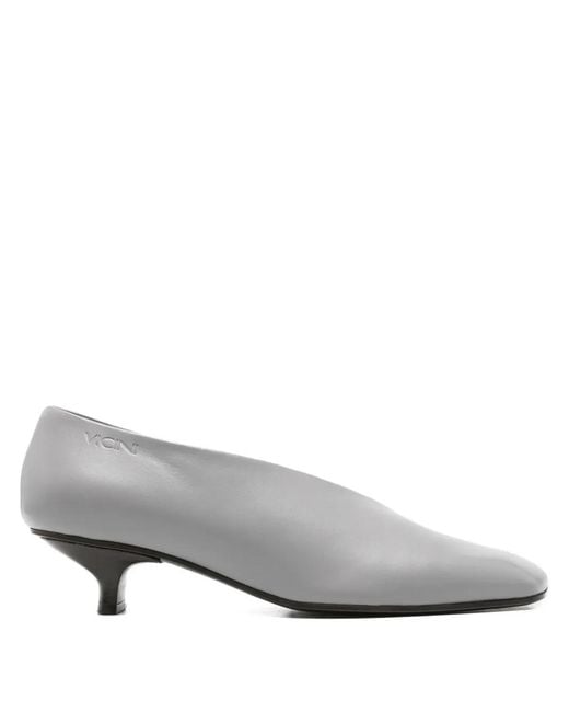 Vicini Gray Sloane Pumps