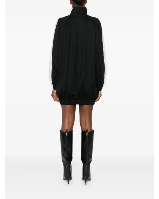 GIUSEPPE DI MORABITO Black Minikleid Mit Mesh-Einsatz