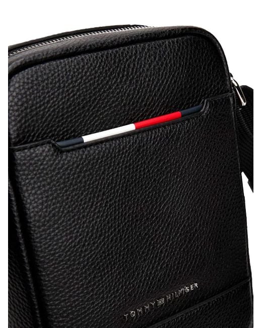 Tommy Hilfiger Messengertas Met Rits in het Black voor heren