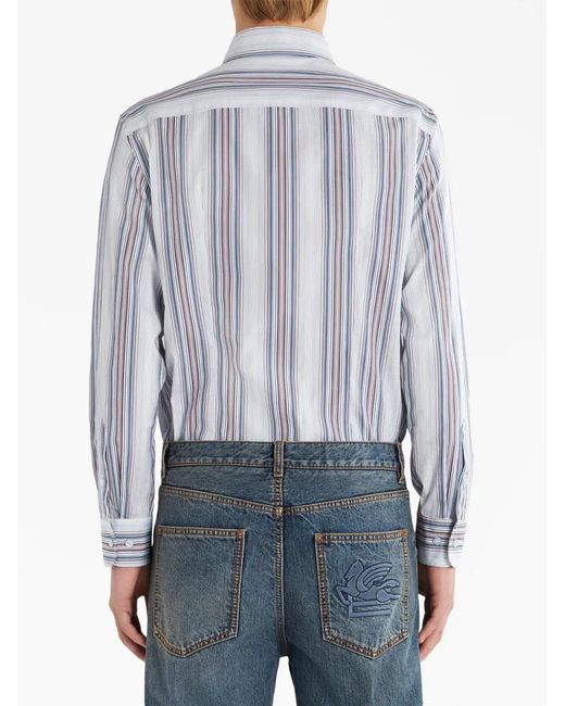 Etro Blue Shirts for men