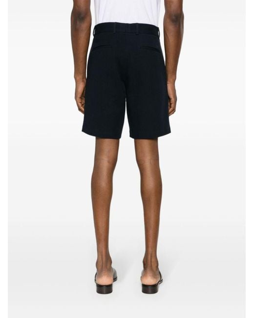 Sandro Black Cotton Chino Shorts for men