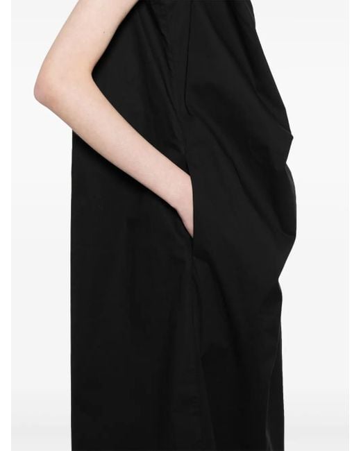 JNBY Black Ärmelloses Kleid Mit V-Ausschnitt