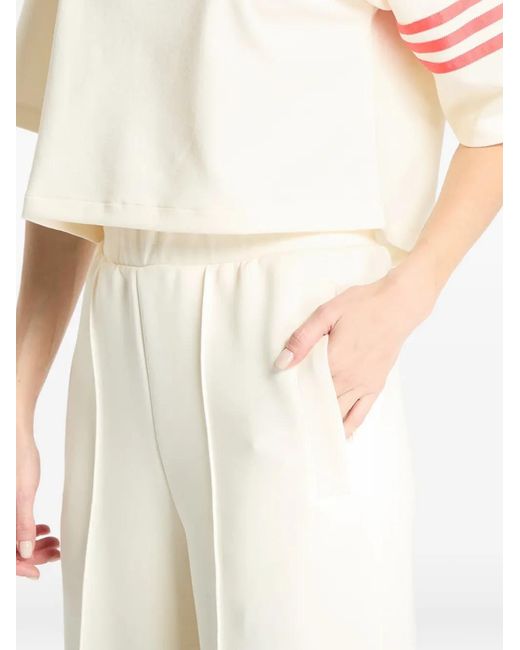 Adidas White Neuclassics Adicolor Track Pants