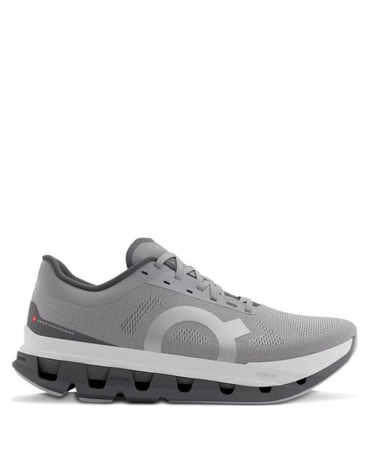 On Shoes Gray Cloudflow 5 "Alloy/Rock" Sneakers for men