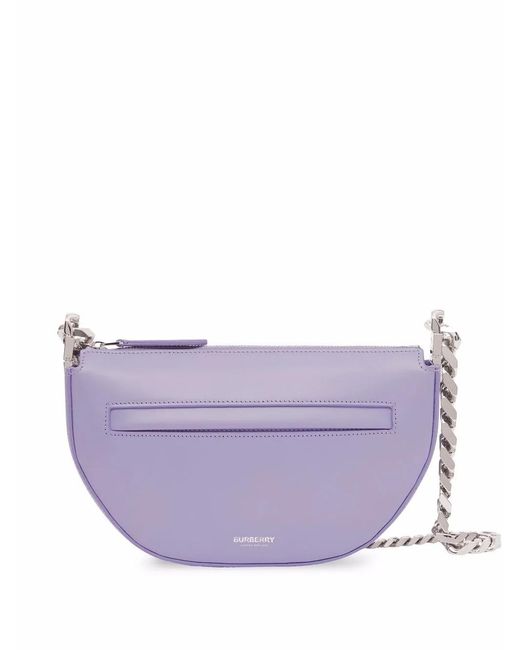 Burberry Purple Olympia Mini Bag