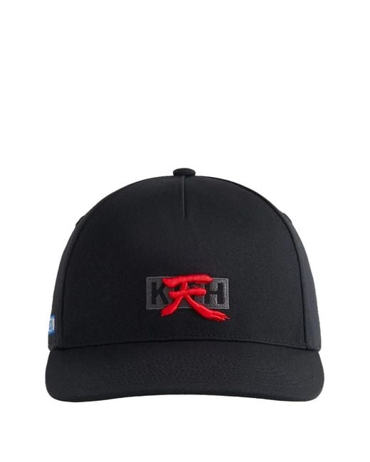 X Capcom Cappello Da Baseball di Kith in Black da Uomo